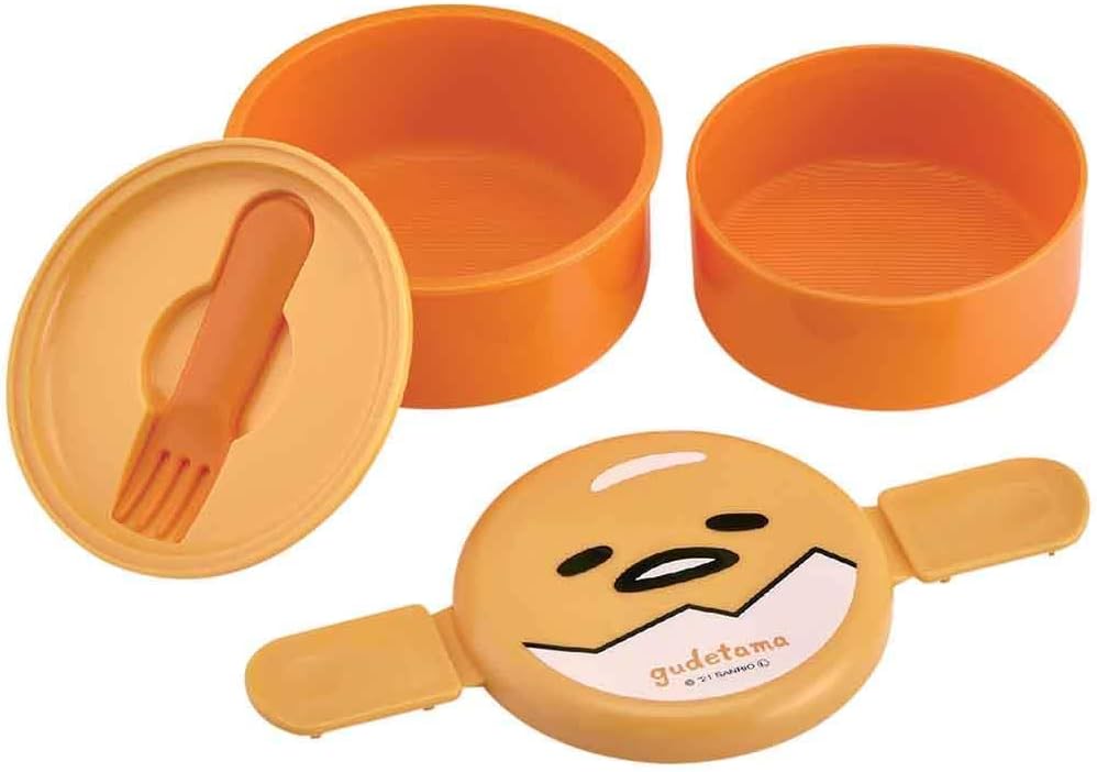 Gudetama Round Bento Box (17oz)