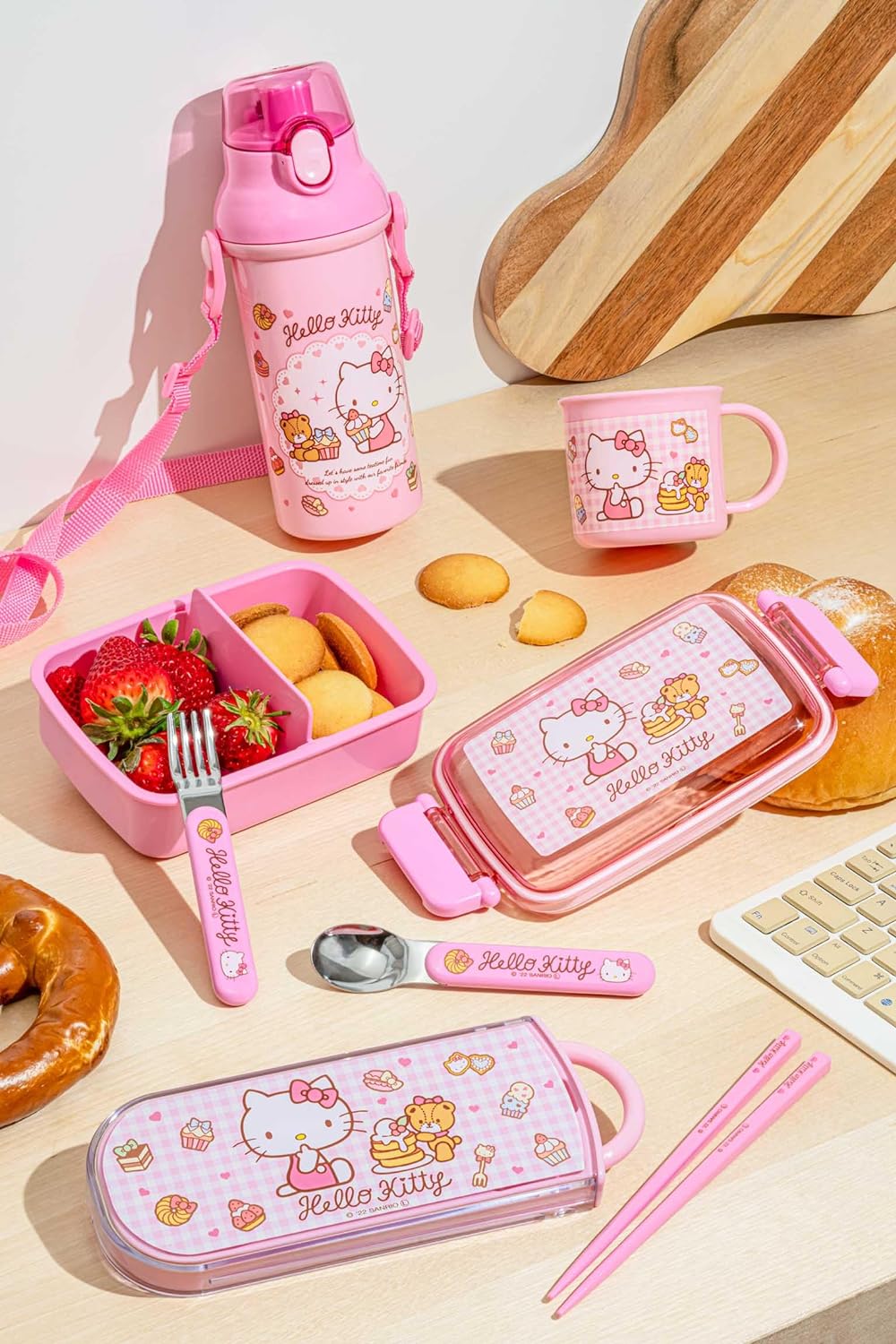 Hello Kitty Utensil Set