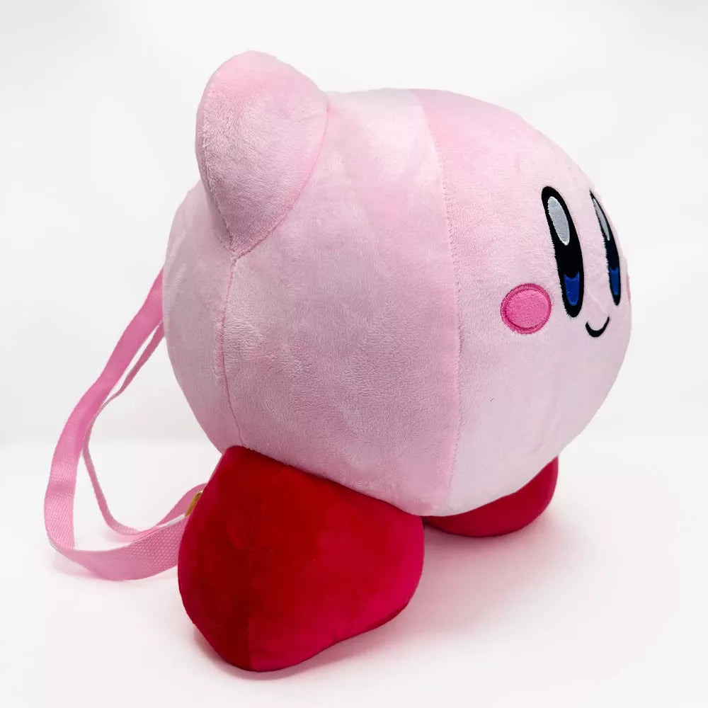 bioworld kirby the pink puff plush mini backpack Kirby Plush 9" Mini Backpack