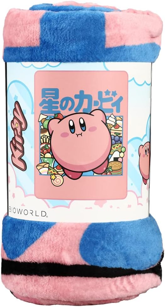Bioworld Kirby Throw Blanket