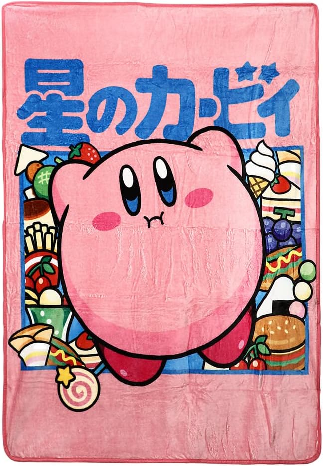 Bioworld Kirby Throw Blanket