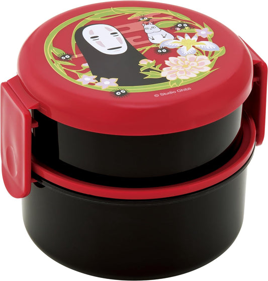 Spirited Away 2 Tier Round Bento Lunch Box (17oz)
