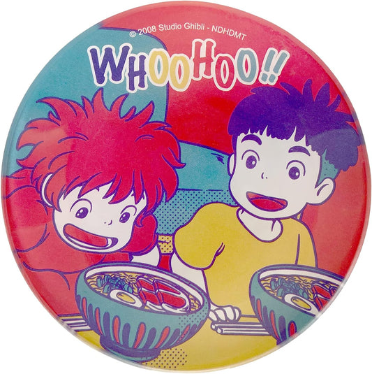 Mini Glass Plate - Ponyo (Whoohoo!)
