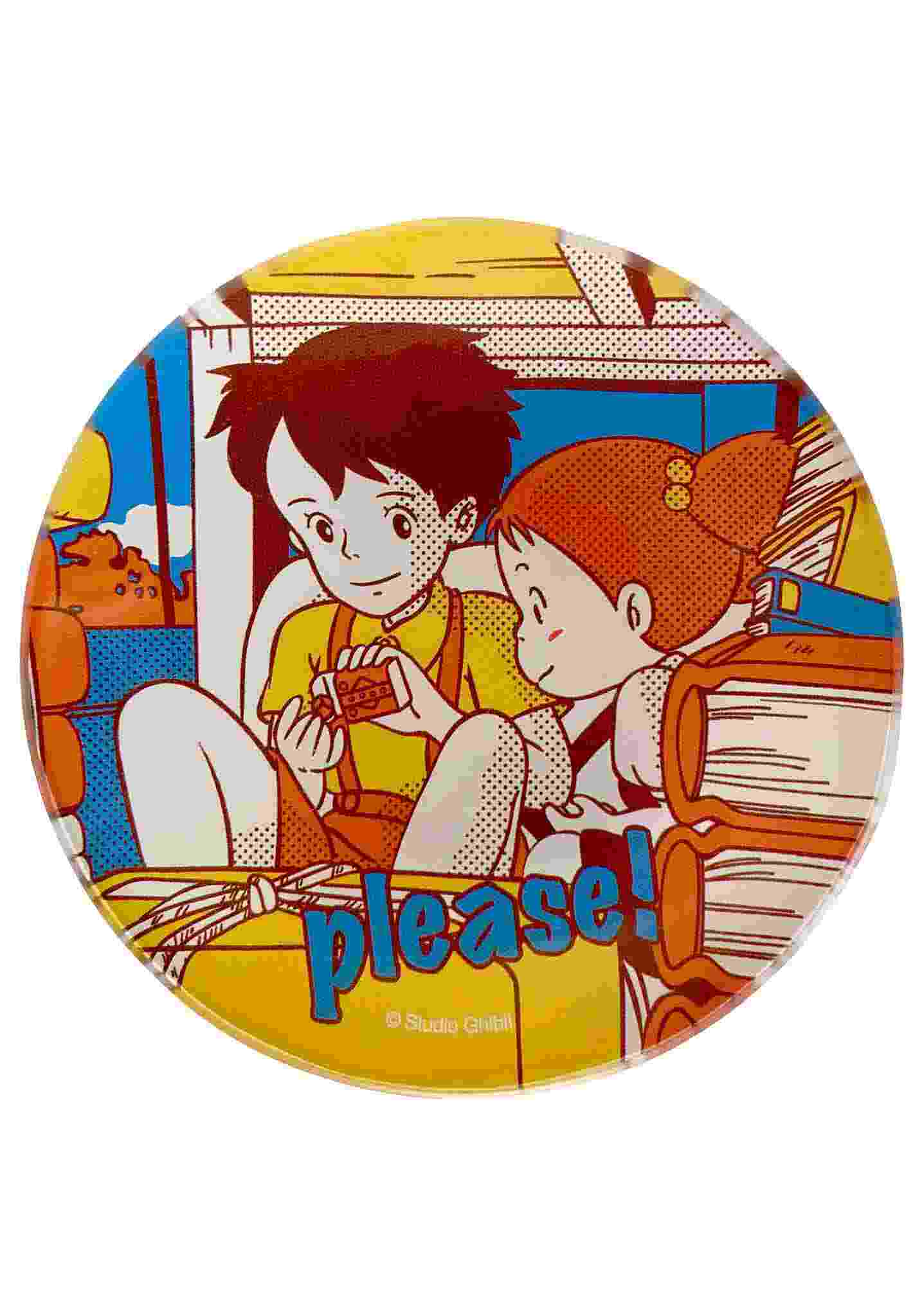Mini Glass Plate - Please!