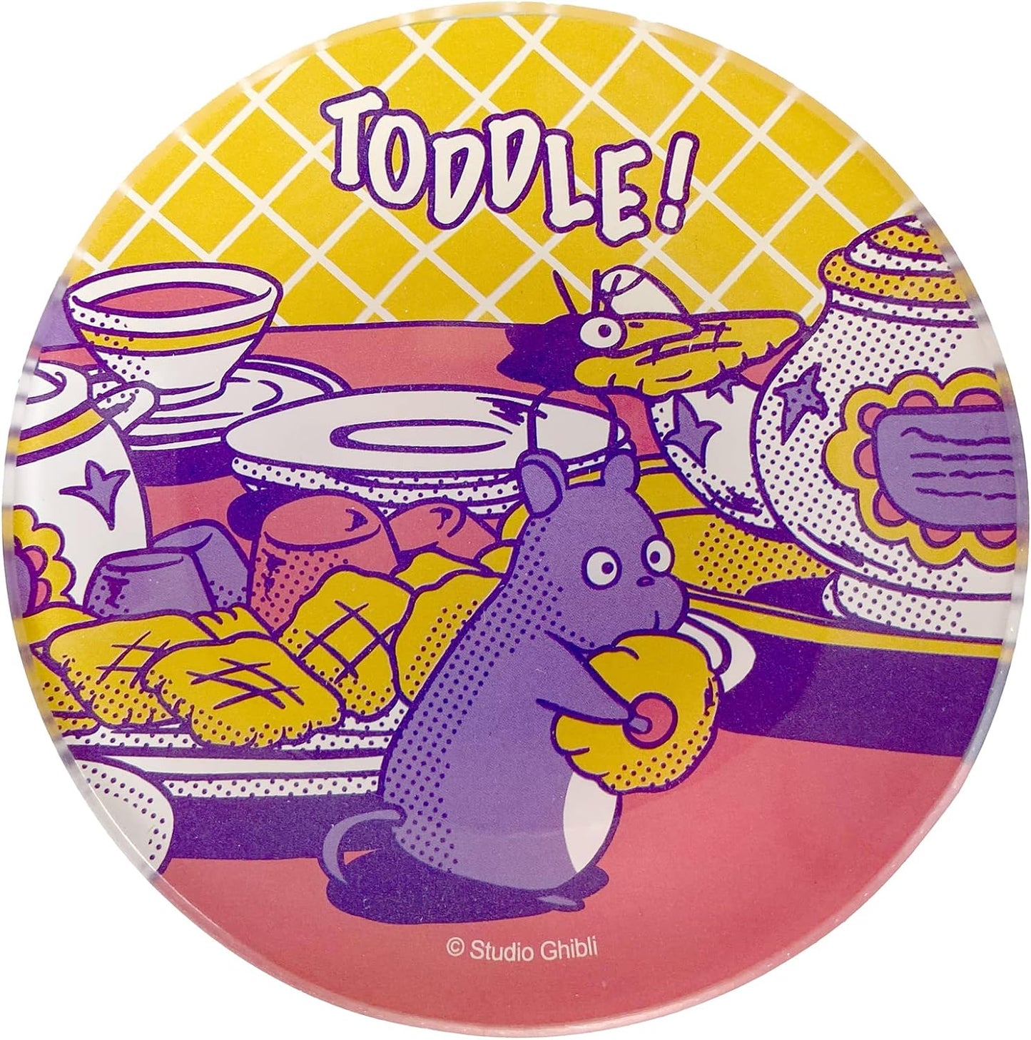 Mini Glass Plate - Spirited Away