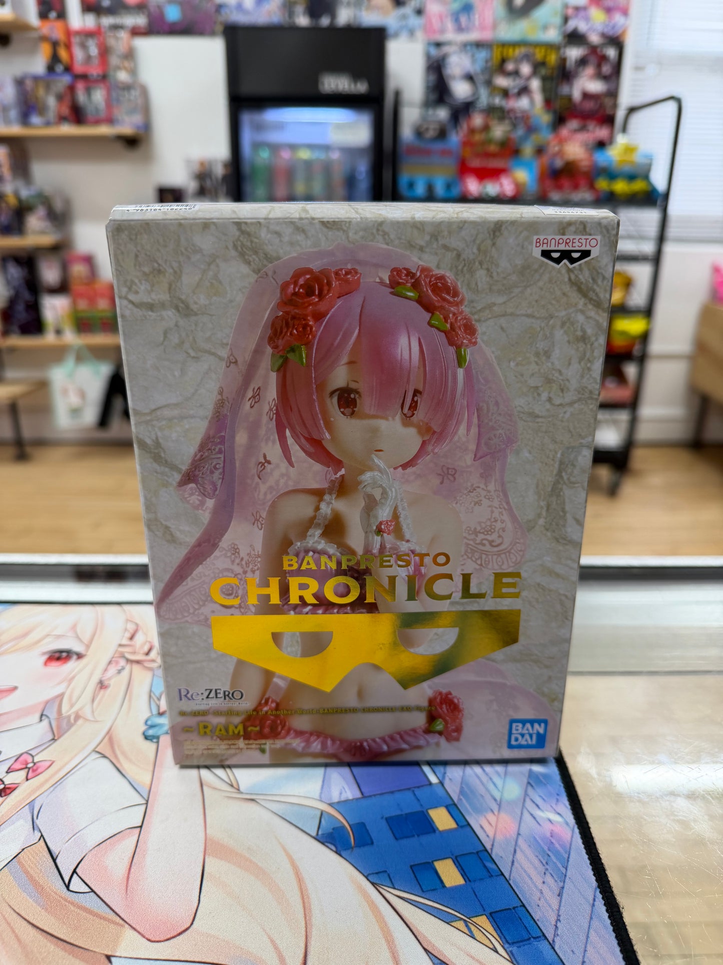 Re:Zero Starting Life in Another World Banpresto Chronicle EXQ Figure Ram