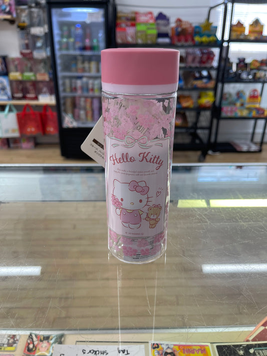 Hello Kitty Water Bottle (Floral Wreath)