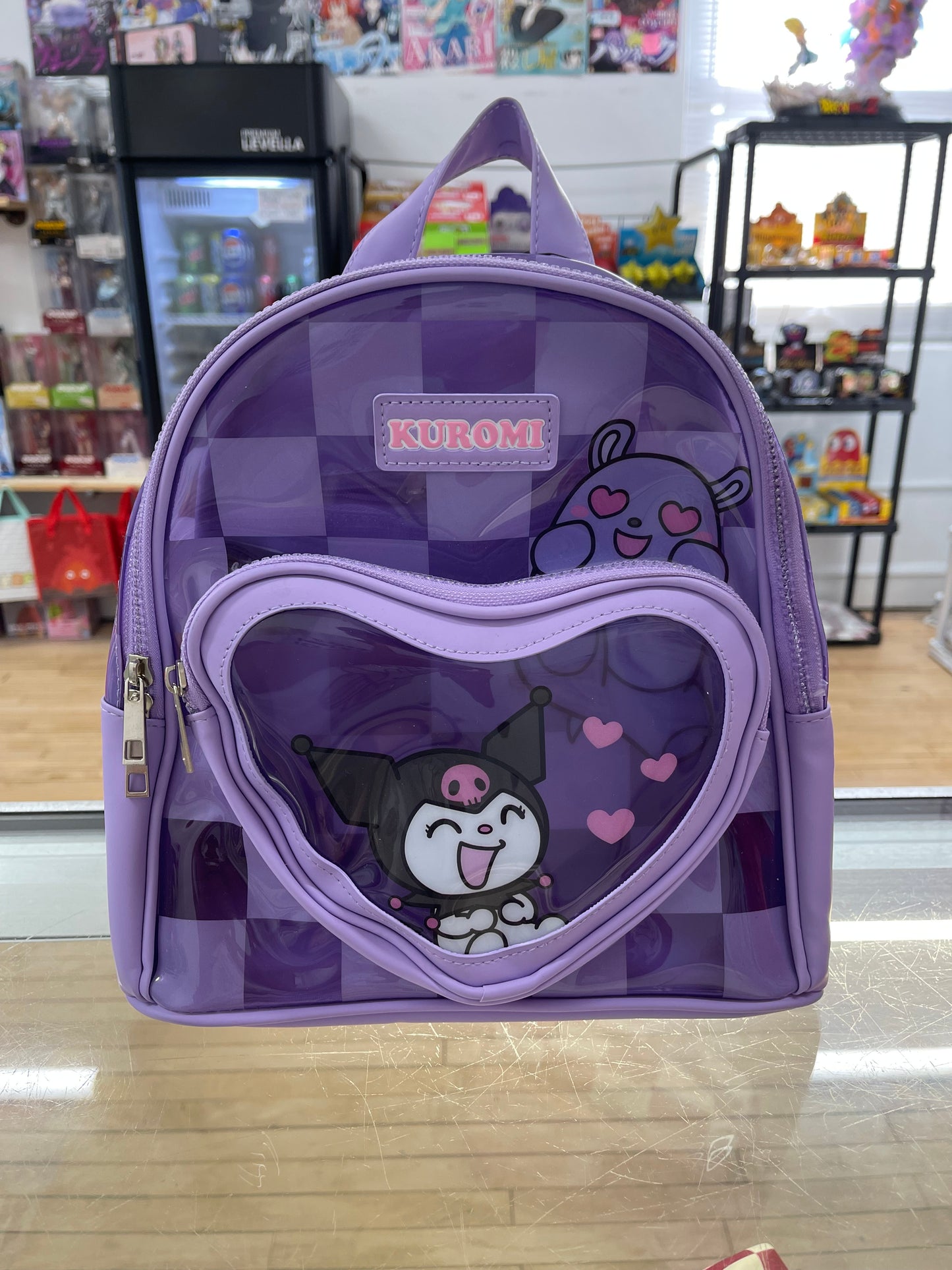 Kuromi Clear Mini Backpack