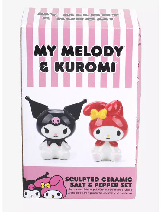 My Melody & Kuromi Set Salt and Pepper Shakers